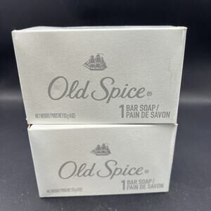 Vintage Old Spice Deodorant Bar Soap Lot of 2 SEALED NOS 4 Oz